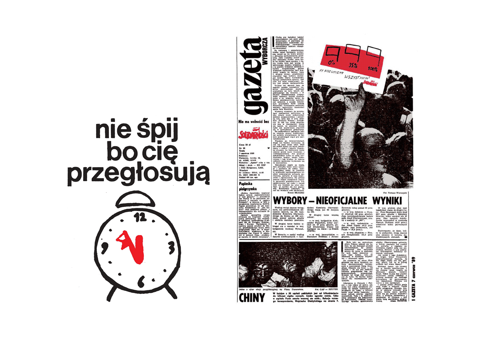 Plakaty wyborcze Andrzeja Budka